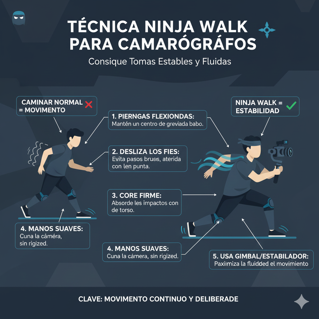 Ilustración Ninja Walk